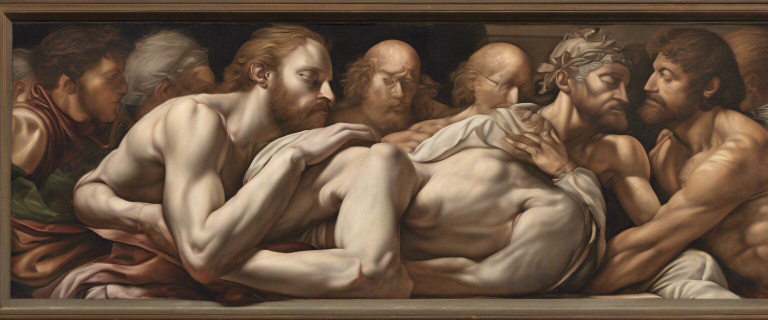  
"Progresión del Hombre: Un Estudio Lumínico del Cuerpo"

