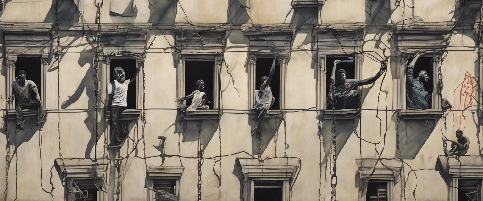  "Desatando Alas: Un Mural de Libertad por Van"

