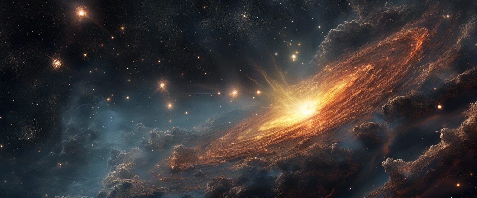  Estallido Cósmico: El Nacimiento de una Estrella

