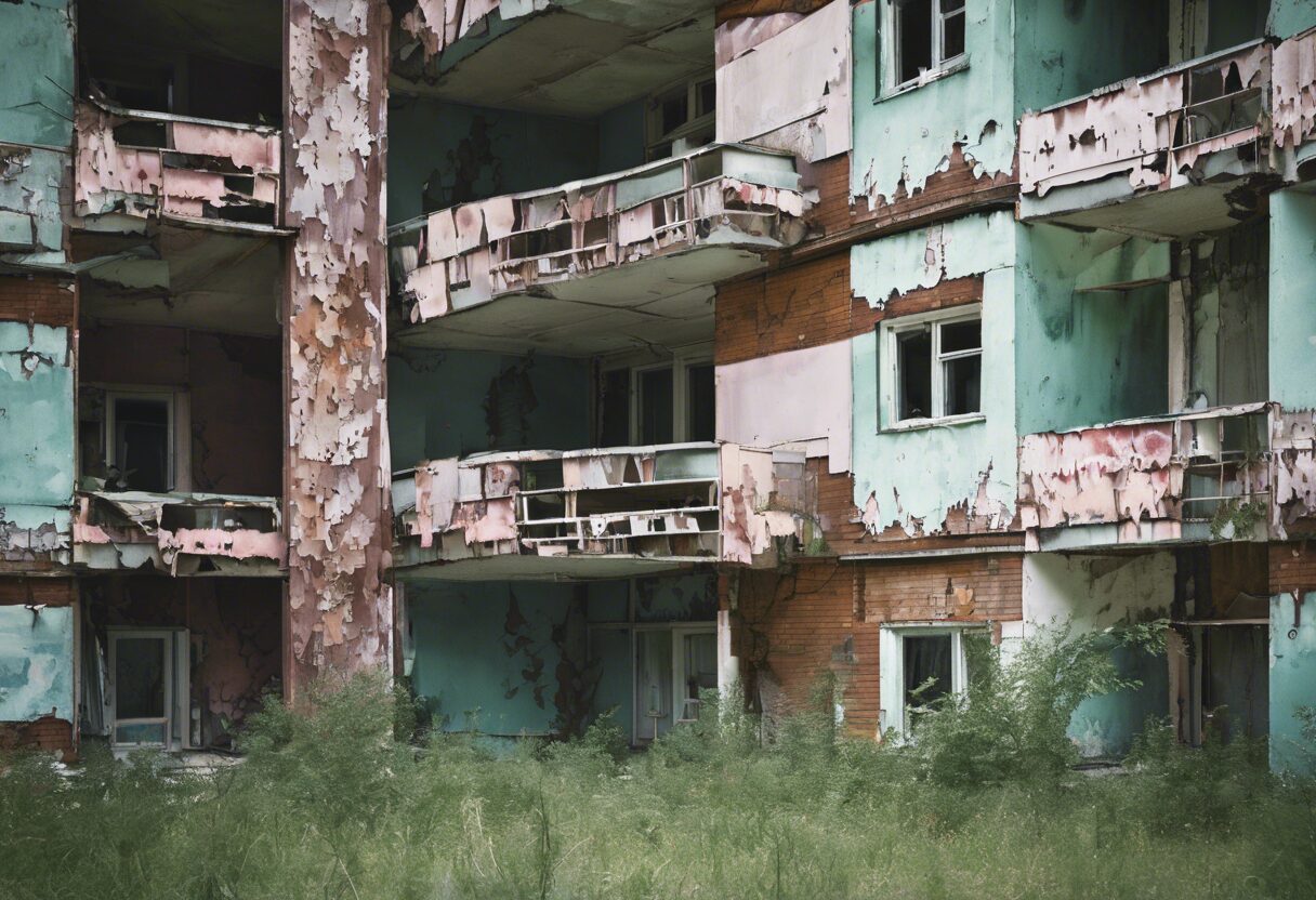  "El Eco Silente: Casas de Chernobyl" 

