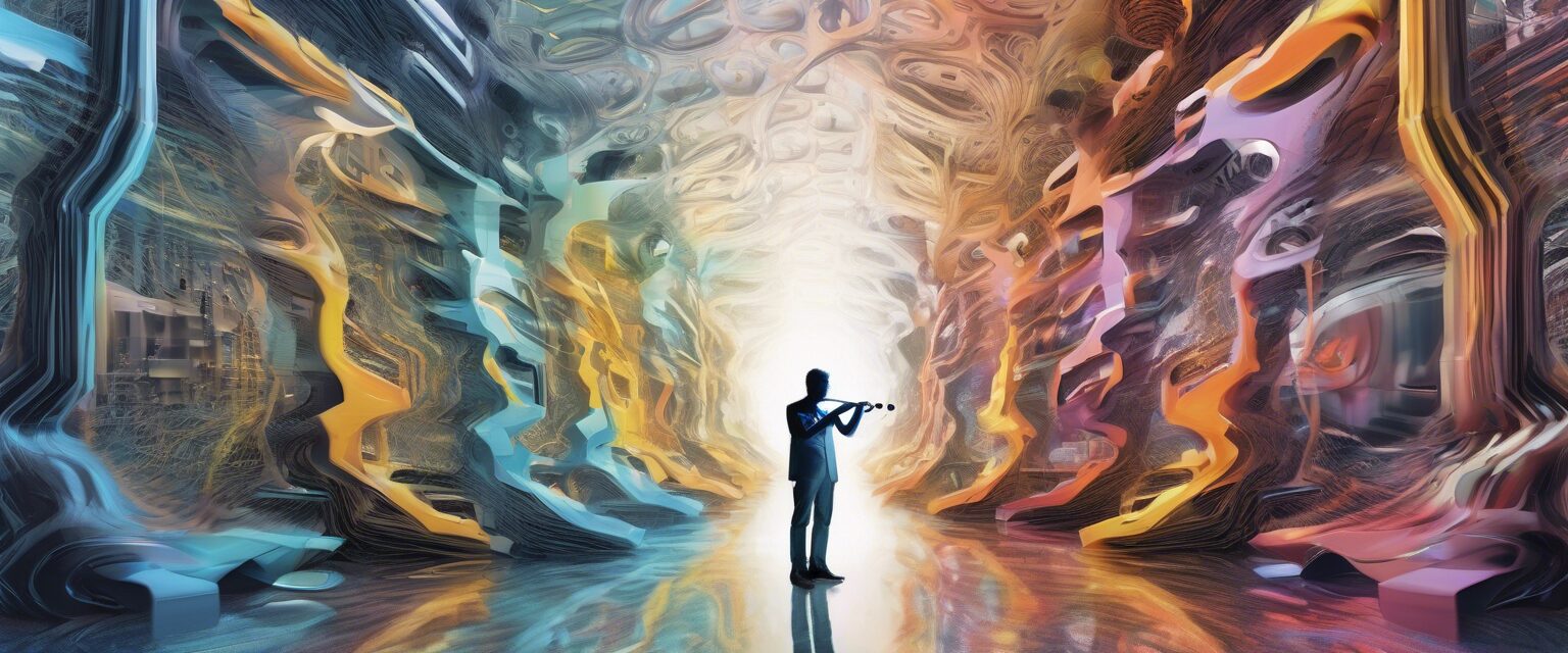  "Transmutación Posthumana: Realidad Aumentada y Virtual en Simbiosis"

