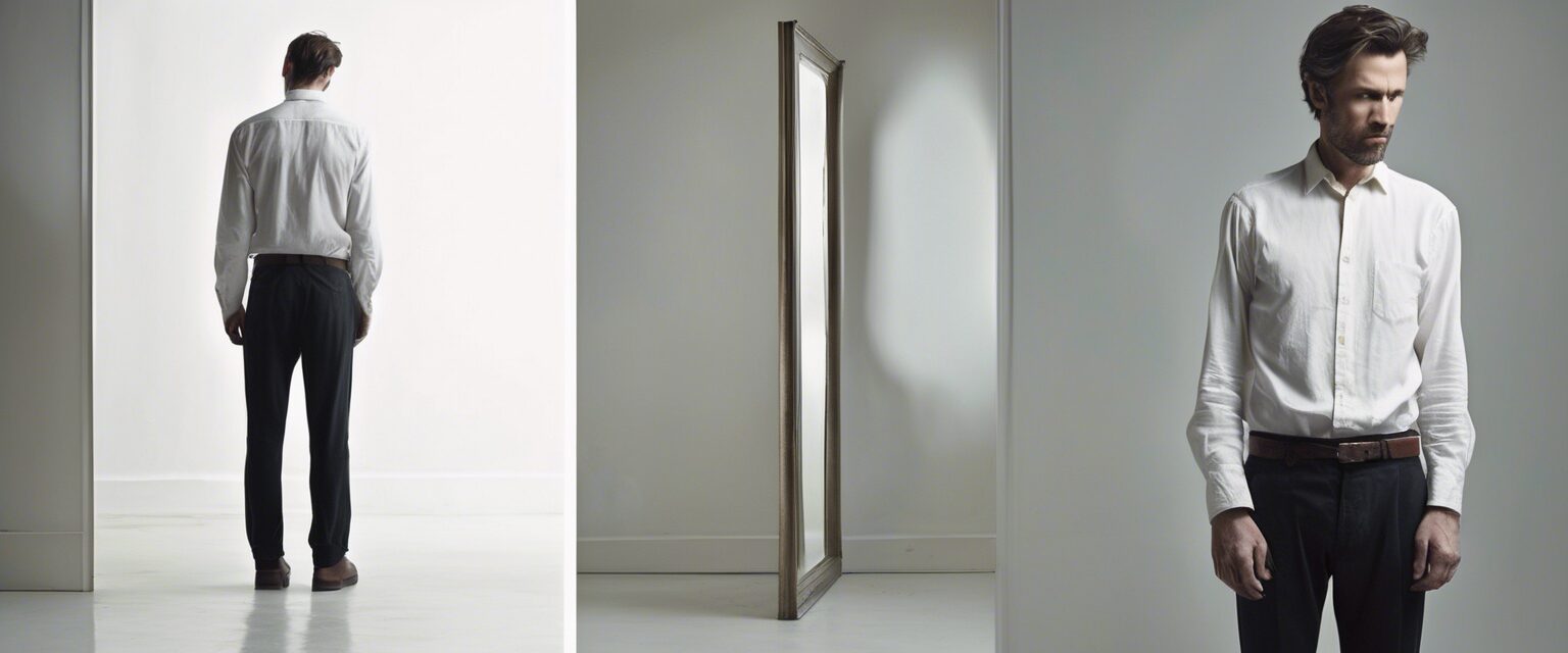  "Reflejo del Artista: Un Retrato entre el Pasado y el Futuro"

