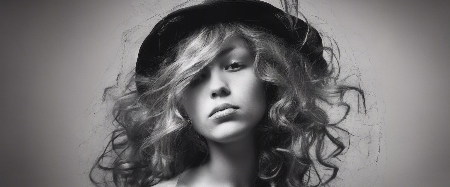  "Retrato de un Artista: Monocromo y Emoción"

