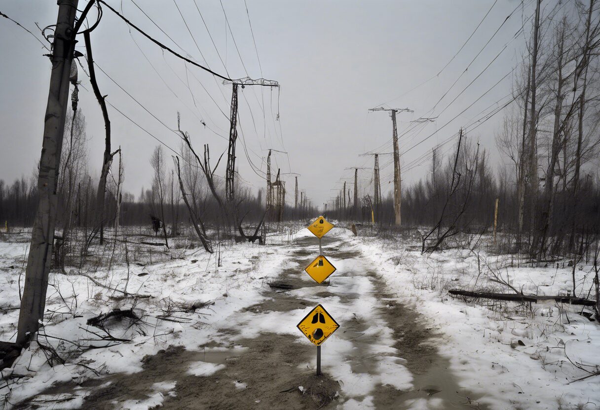  "Contraste Solitario: Señales de Radiación en Chernobyl"

