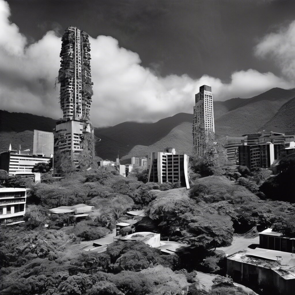 
"Entrelazados: Futurismo Analógico en Caracas"

