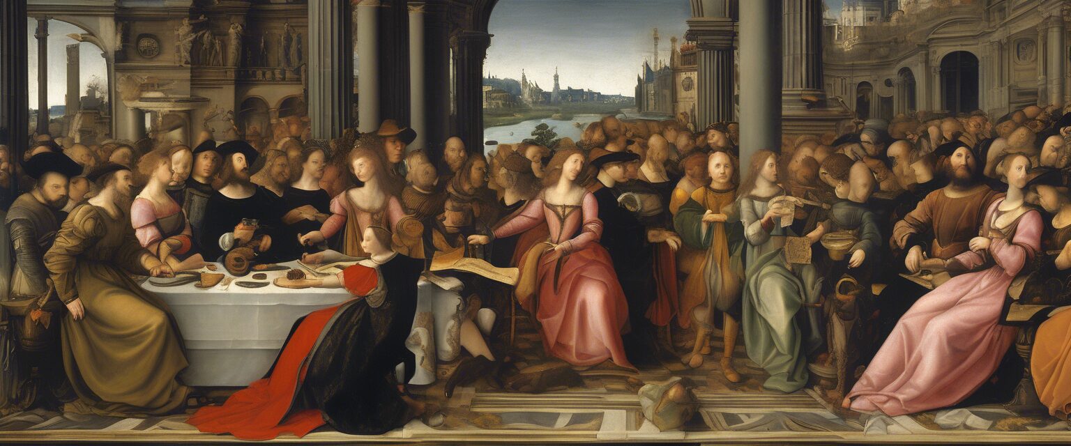  "Yuxtaposición: La política renacentista en la era de la Inteligencia Artificial"

