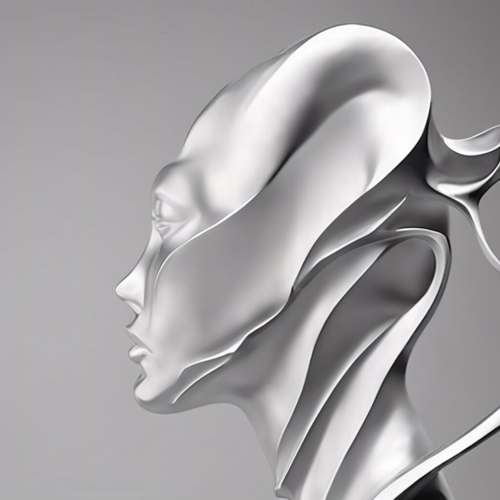  "Esencia Frágil: reinterpretación minimalista de 'Lo Humano' en 3D"

