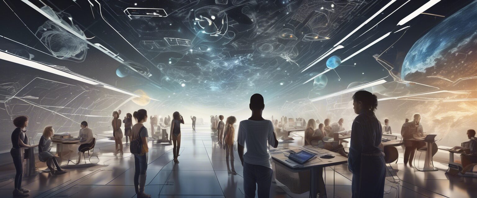  'Multirealidades y Aprendizaje Digital Futurista: Una visión Transhumana'.

