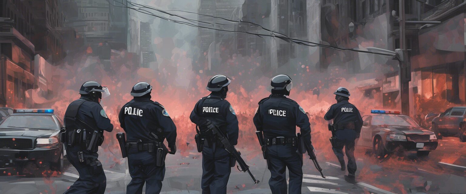  "Nebulosa de la Brutalidad: Un Paisaje de Justicia Pendiente"

