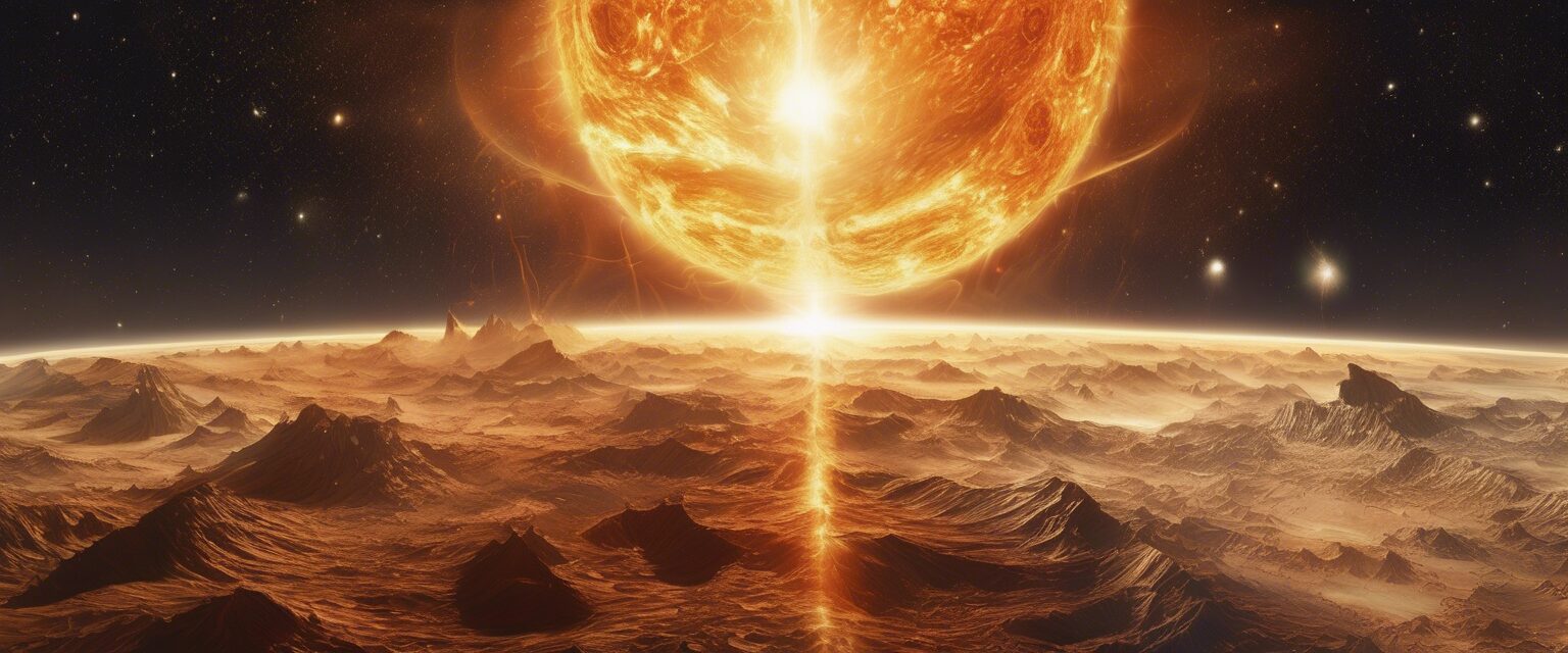  "Cosmos: El Sol y Nuestra Tierra en la Danza del Contraste"

