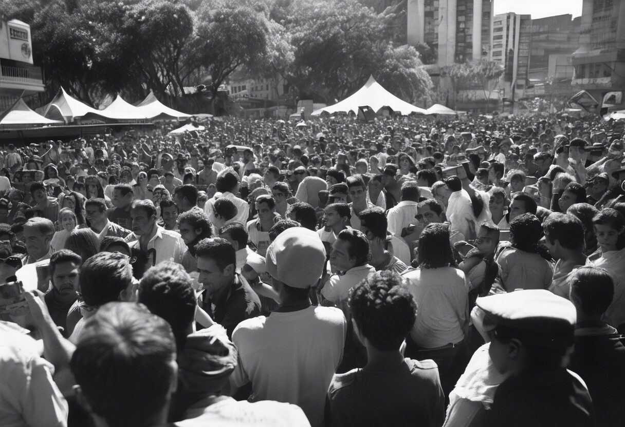  "Retrato denso de una plaza Caraqueña: El discurso ferviente"

