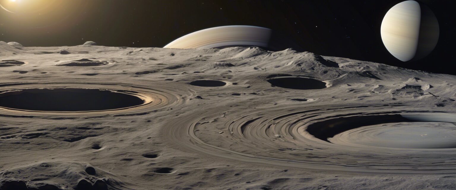  
"Cosmic Ballet: Saturno y sus Anillos"

