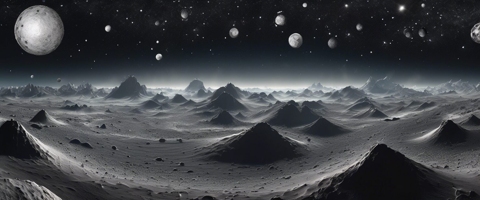  Lunas Múltiples: Un Ballet Cósmico

