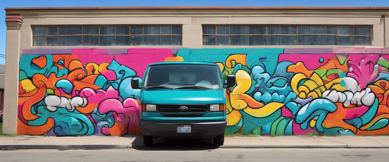  "Grit Urbaníco y Belleza Orgánica: El Mural de VAN"

