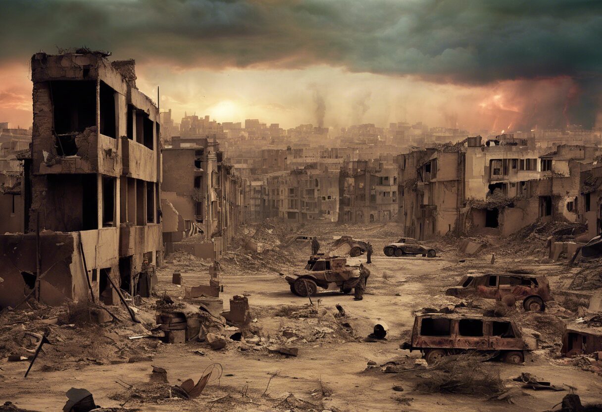  "Amanecer en las Cicatrices de la Tercera Guerra Mundial"

