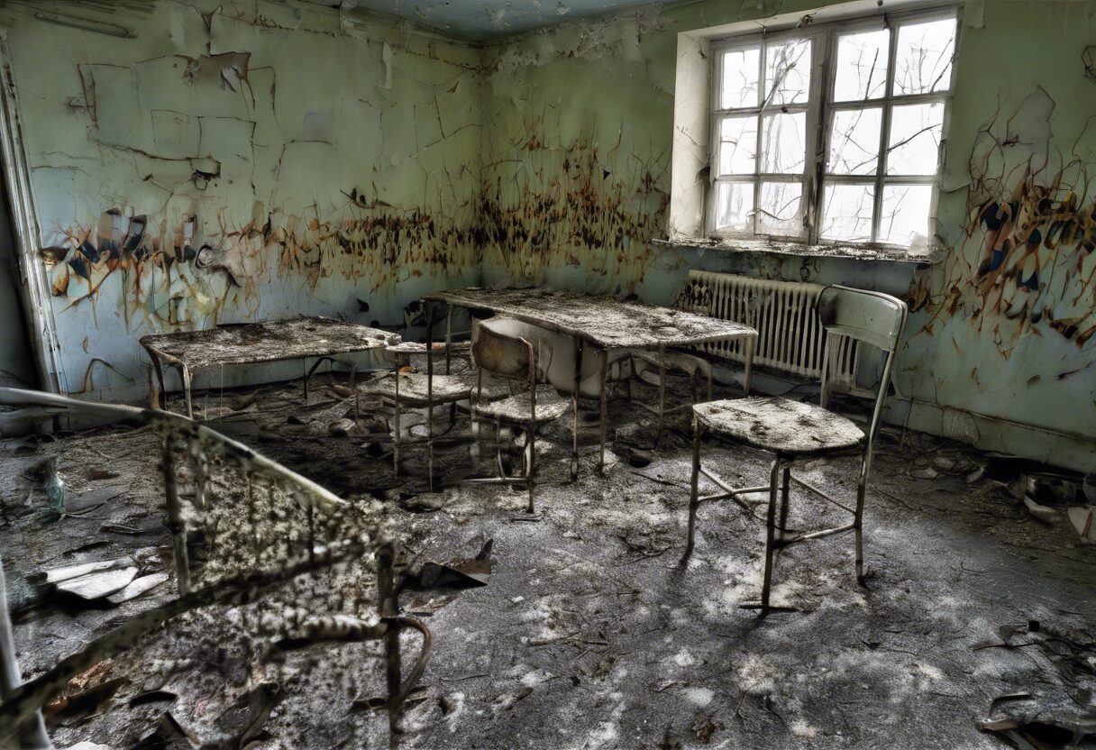  "El eco silente de Chernobyl." 

