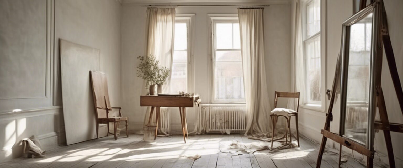  
"Retrato de un Estudio: El santuario de la creatividad"

