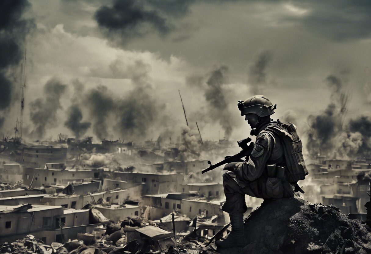  "Resiliencia en Medio de la Devastación: Un Vistazo a la Tercera Guerra Mundial"

