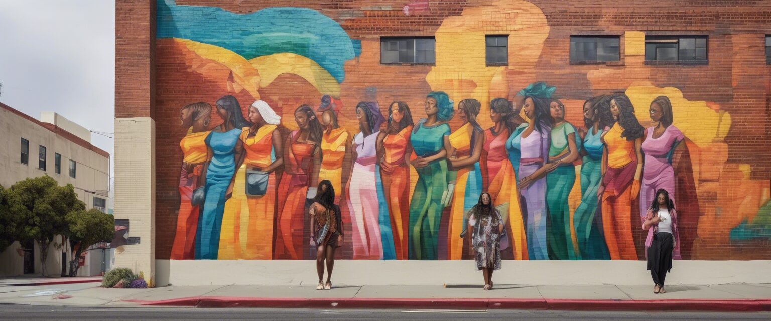  Somos Mujeres - Un Mural de Empoderamiento y Unidad.

