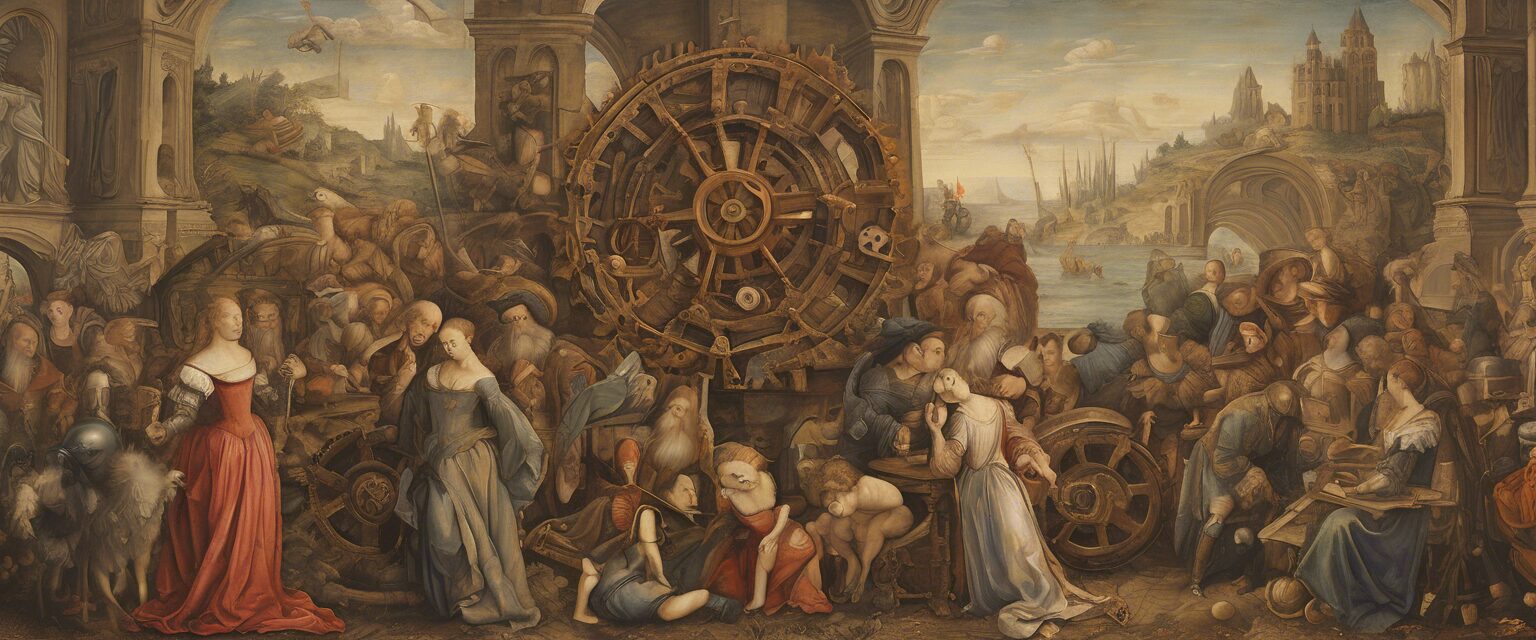  "Engranajes del Renacimiento: La Política en la Era de la Inteligencia Artificial."

