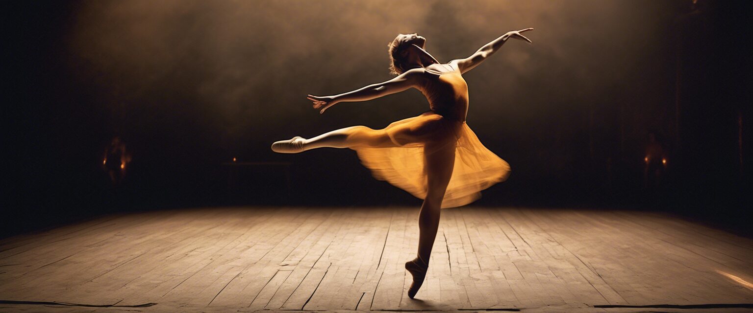  Espectáculo Silent - Esperando el levantamiento del telón.

