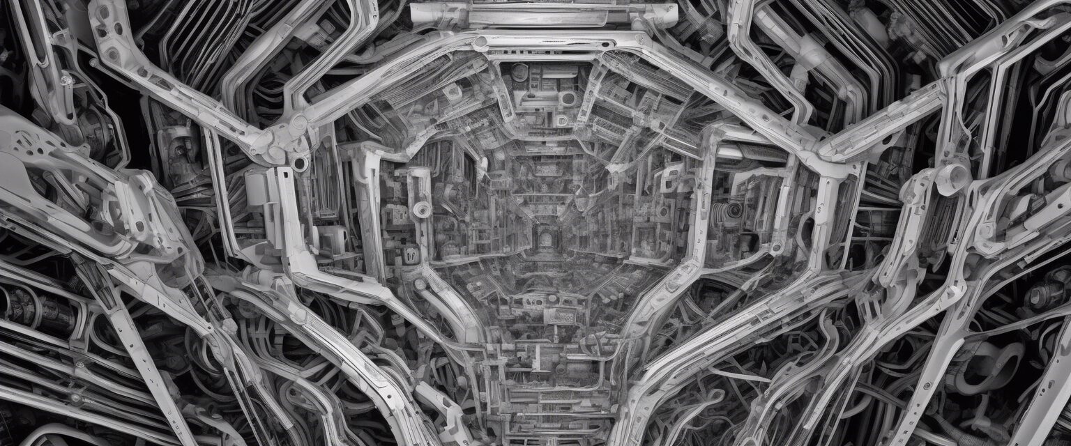  "Fusión Atemporal: El Hombre y la Máquina"

