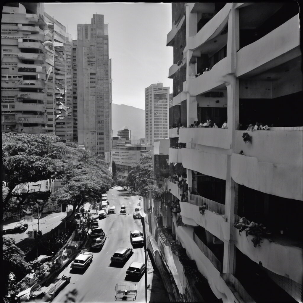  "Caracas Futurista: Un estudio de contrastes"

