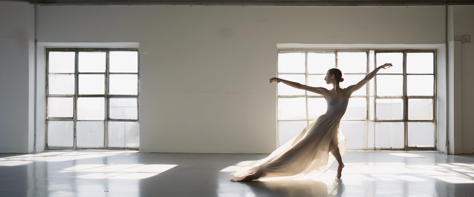  Contraste Rítmico: Luz y Movimiento en la Danza Contemporánea

