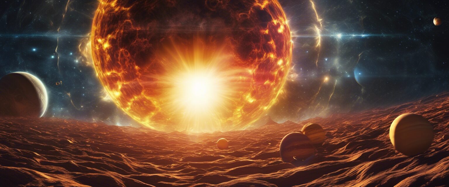  "Armonía Celestial: Un Viaje Visual por nuestro Sistema Solar."

