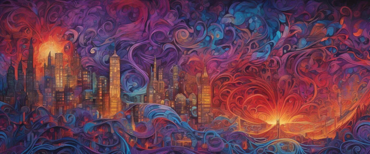  "Ondas Sensuales: Un Mural de Placer"

