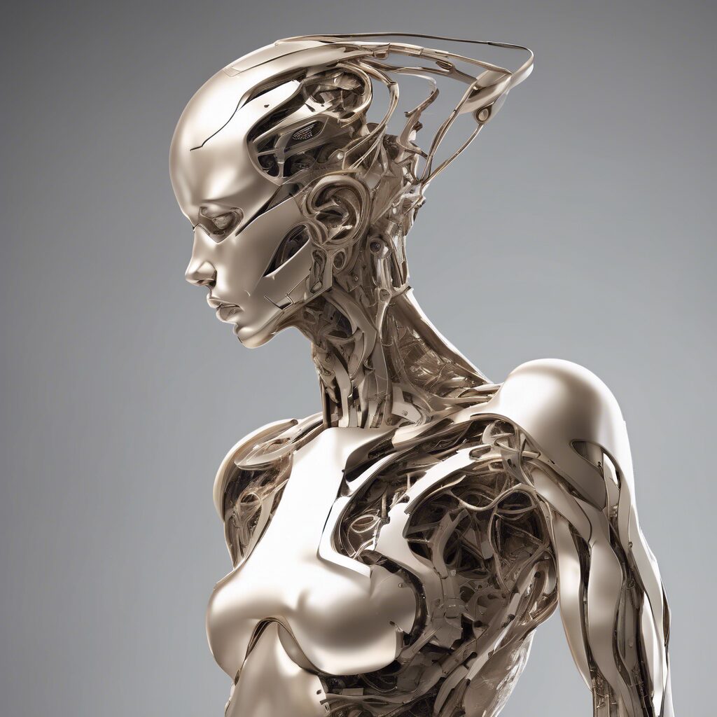  Fusión de Formas: Humano y Cyborg.

