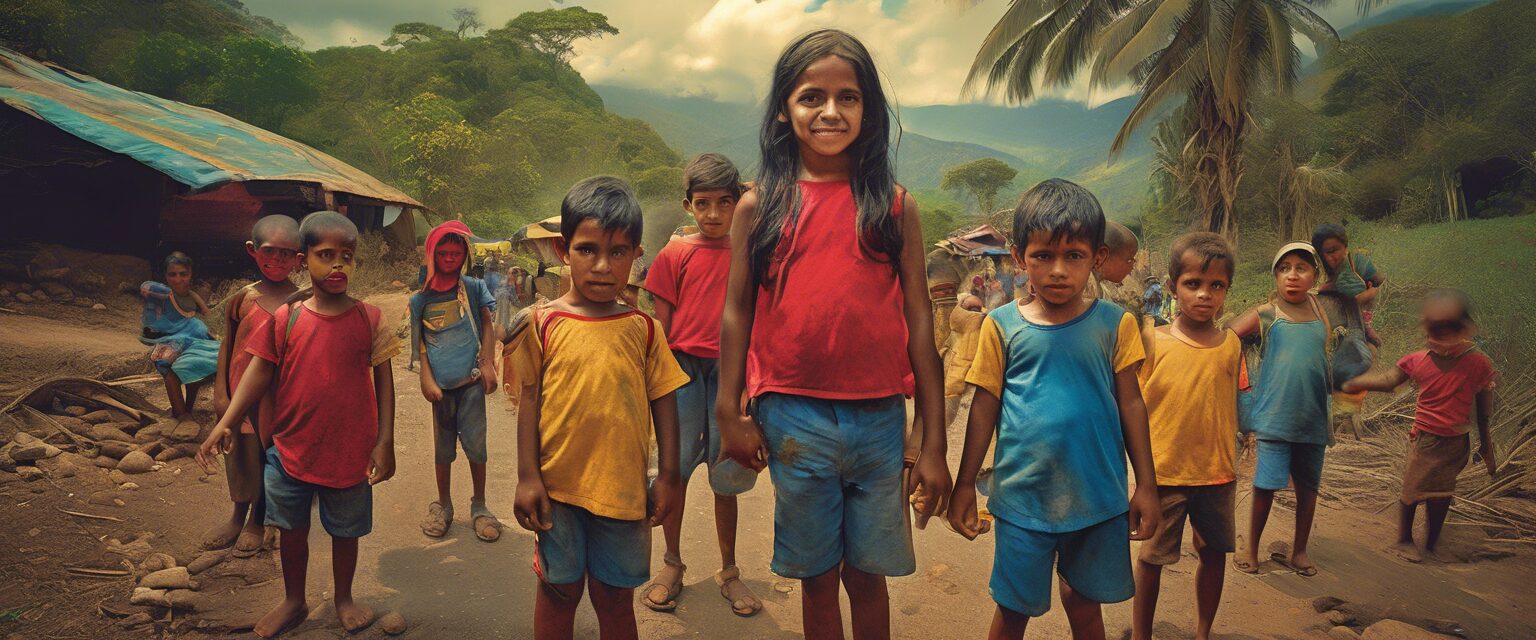  "Esencia de Gracia: Retrato en Colores de Venezuela"

