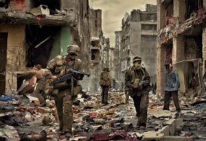  "Espectro de la Tercera Guerra: Resistencia y Esperanza"

