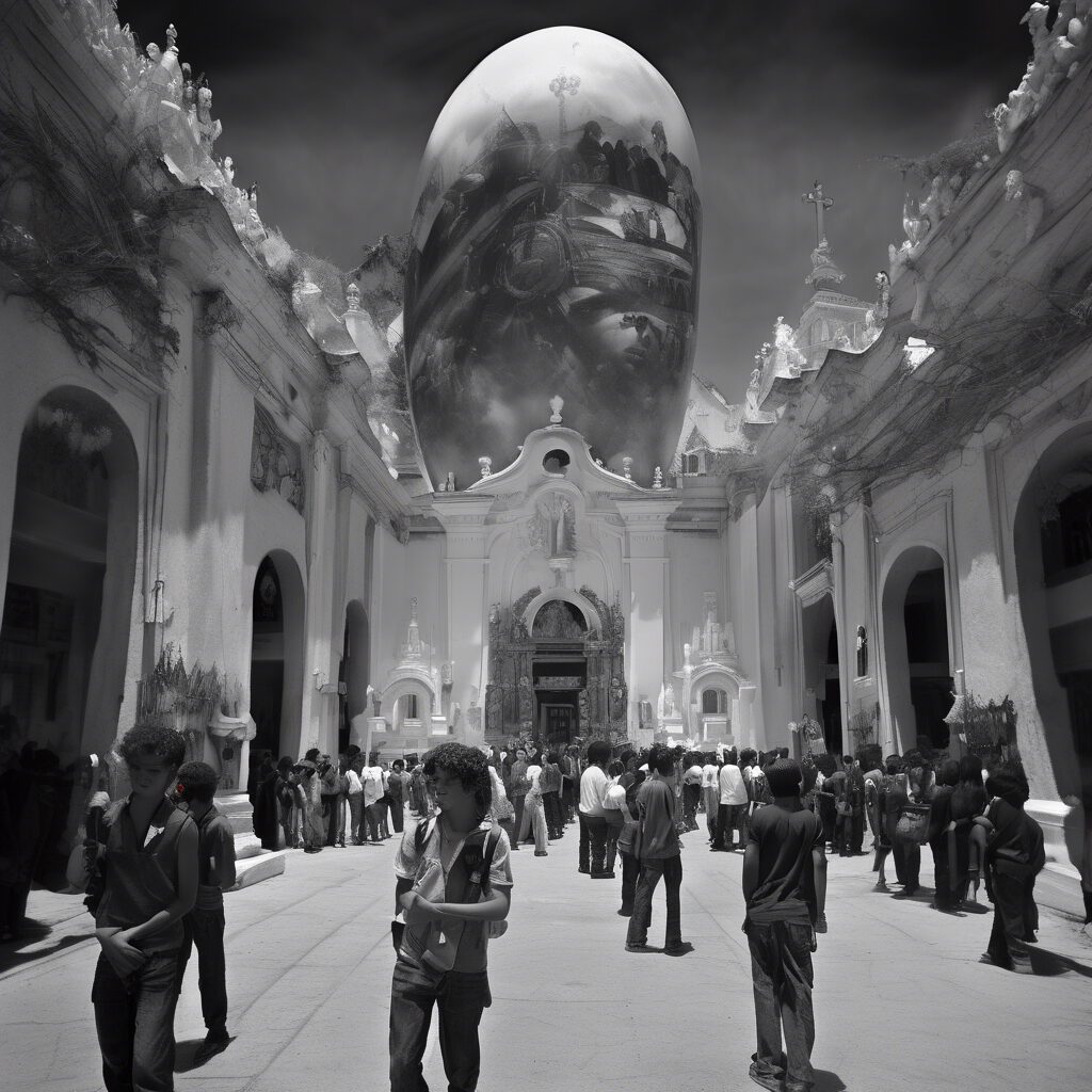  "Claroscuro Futurista: Tradición Religiosa Venezolana"

