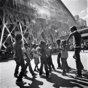  "Analogía Futurista: El Contraste de Caracas".

