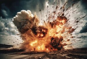  "Destellos de Guerra: Un Mar de Fuego y Cenizas"

