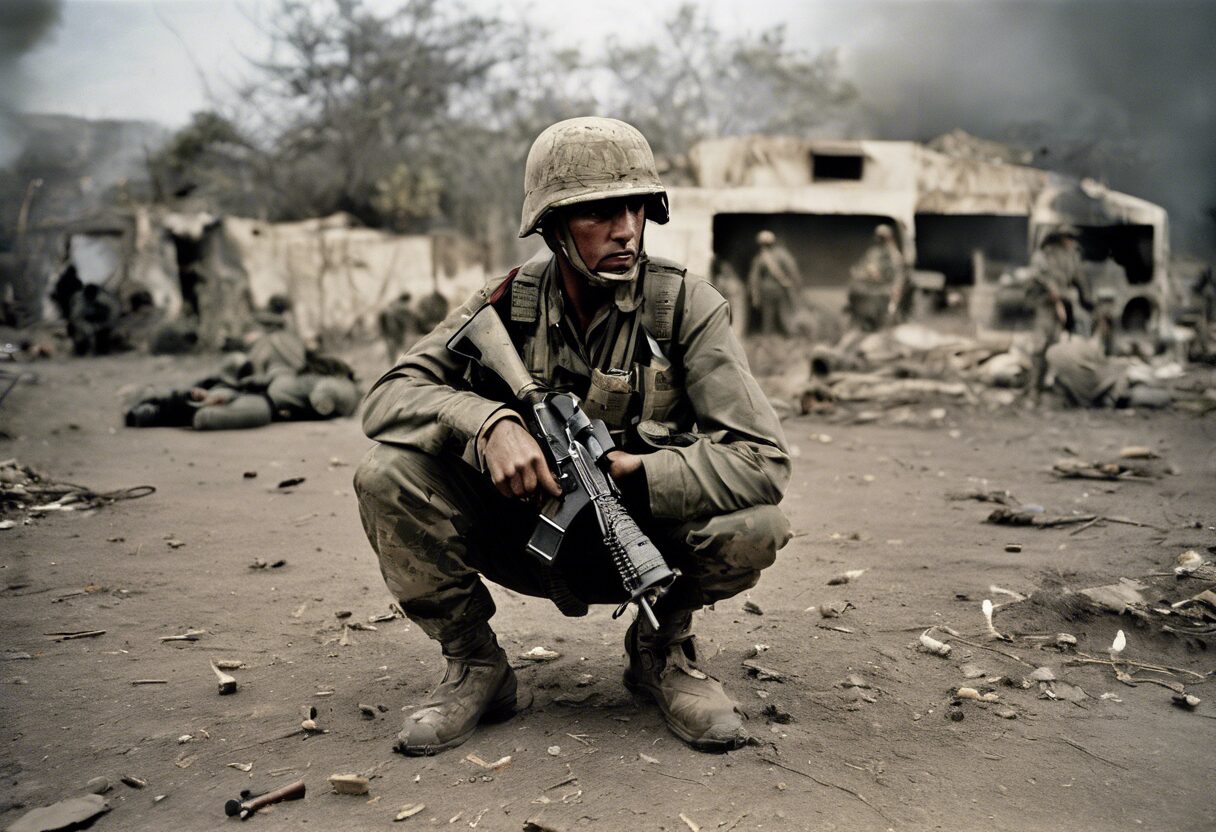  "Contrastes de Guerra en la Selva Latinoamericana"

