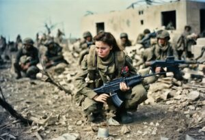  "Reteniendo Colores en el Frente de la Guerra"

