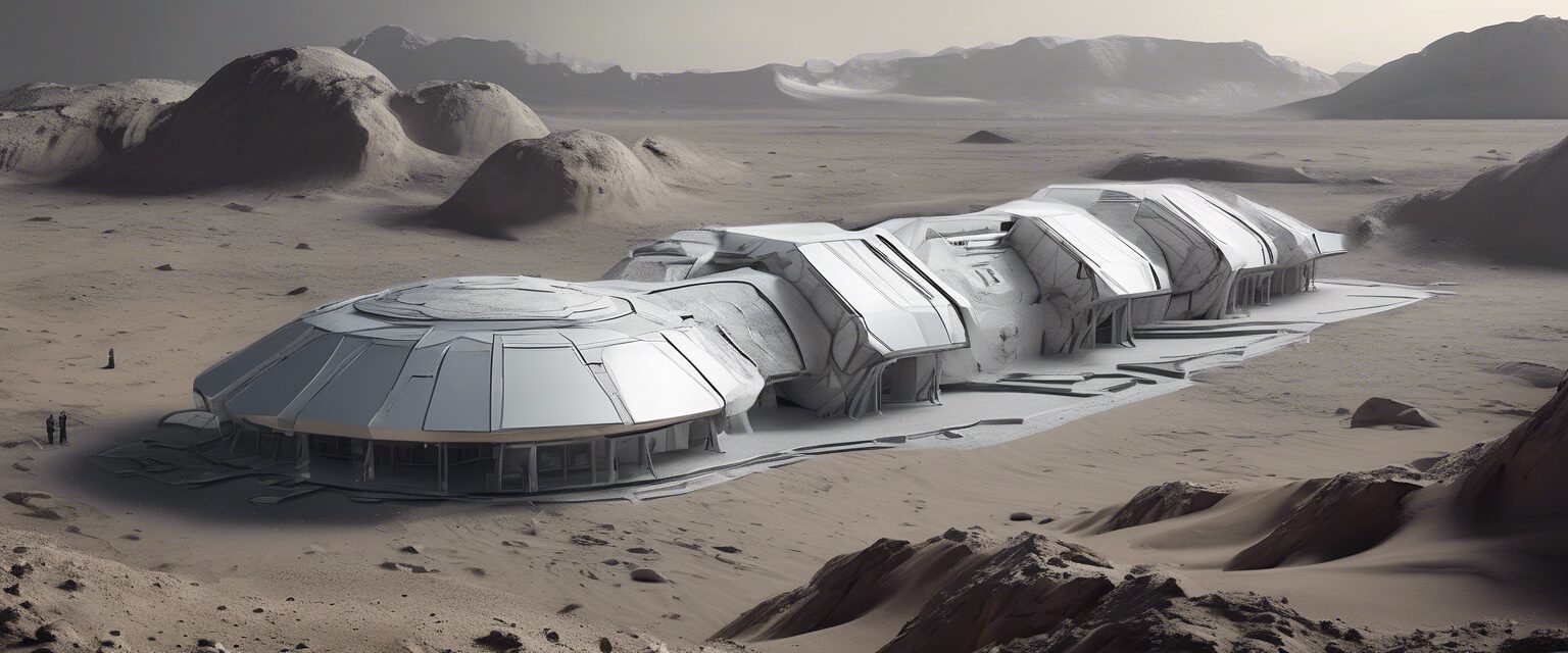  "Promesa Lunar: Un Nuevo Amanecer Espacial"

