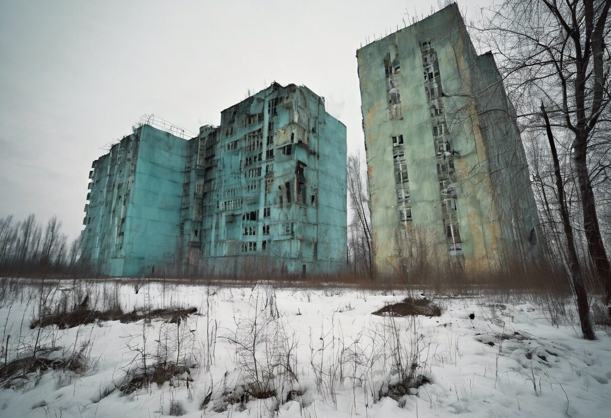  "Renacimiento y Decadencia: El Contraste Eerie de Chernobyl"

