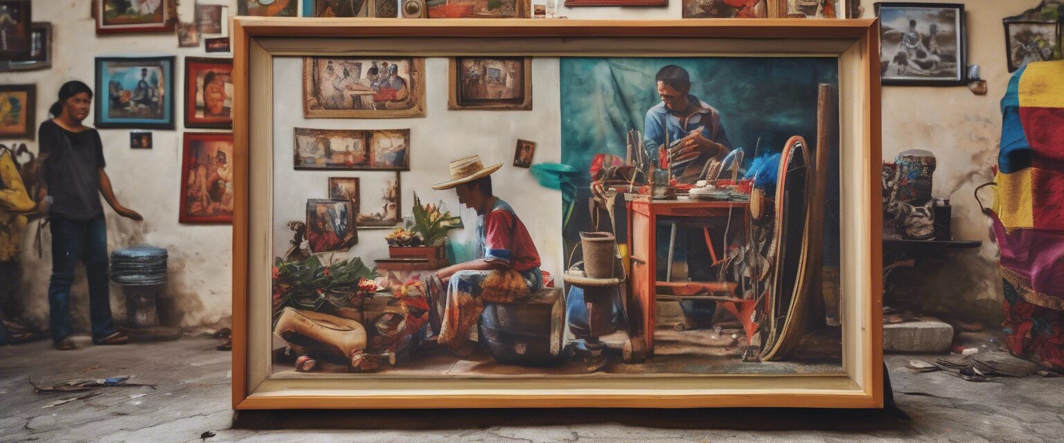  "Armonía Paradojal: Tradición y Futuro en Venezuela"

