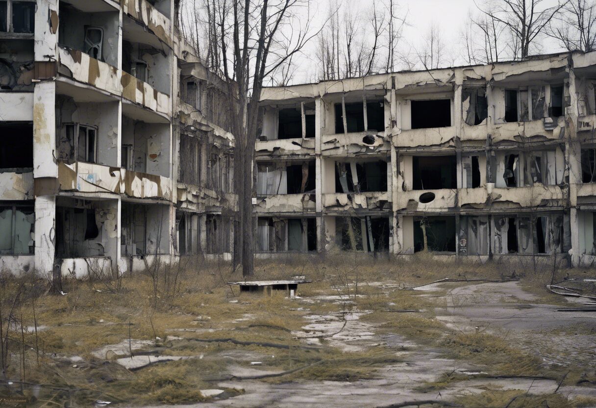  "Frío Recuerdo de Prypiat: Desolación y Silencio Tras la Tragedia"

