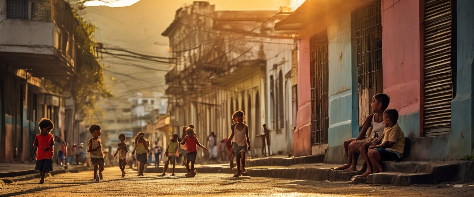  Luz entre las sombras: Vida cotidiana en Caracas

