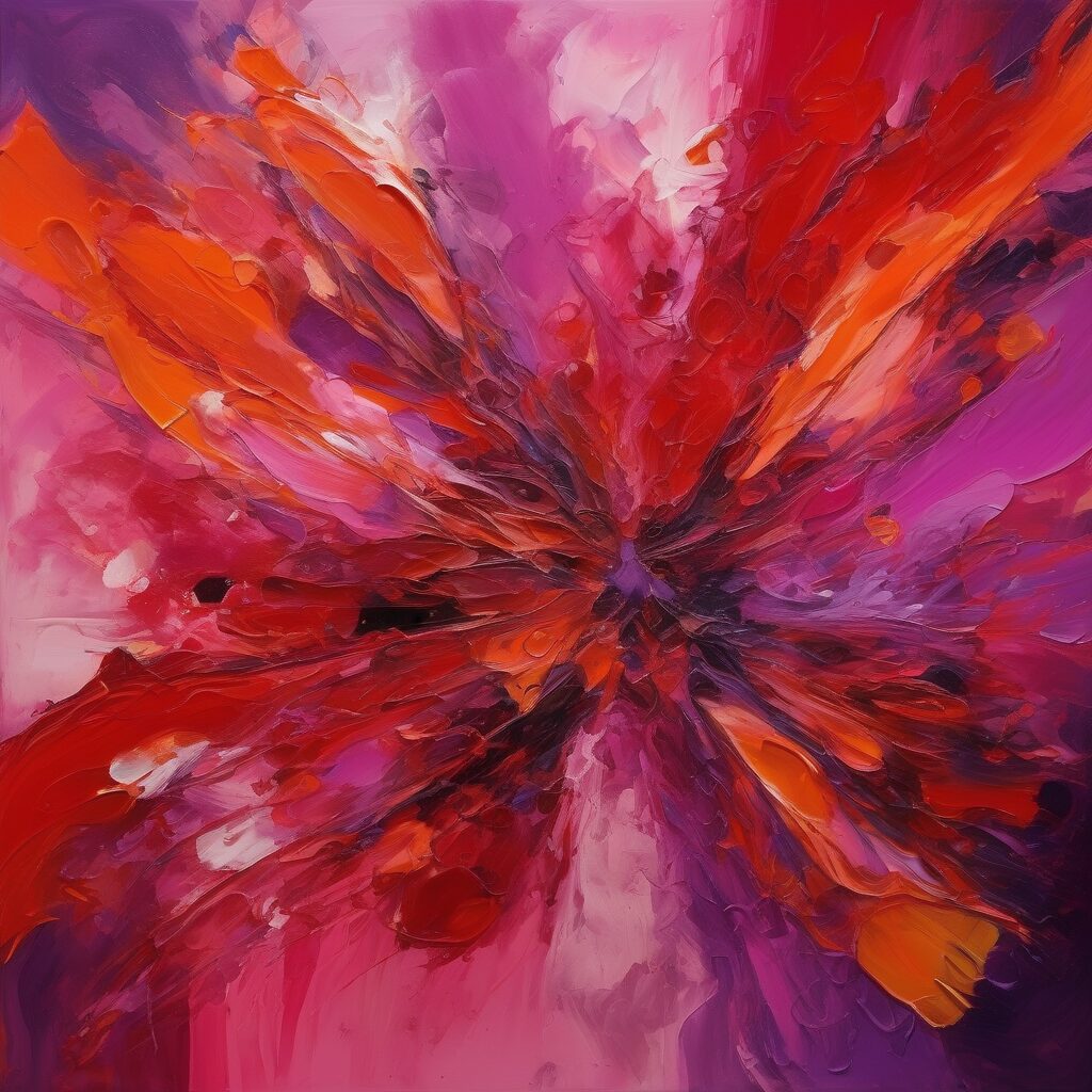  "El florecimiento del amor: una celebración de colores"

