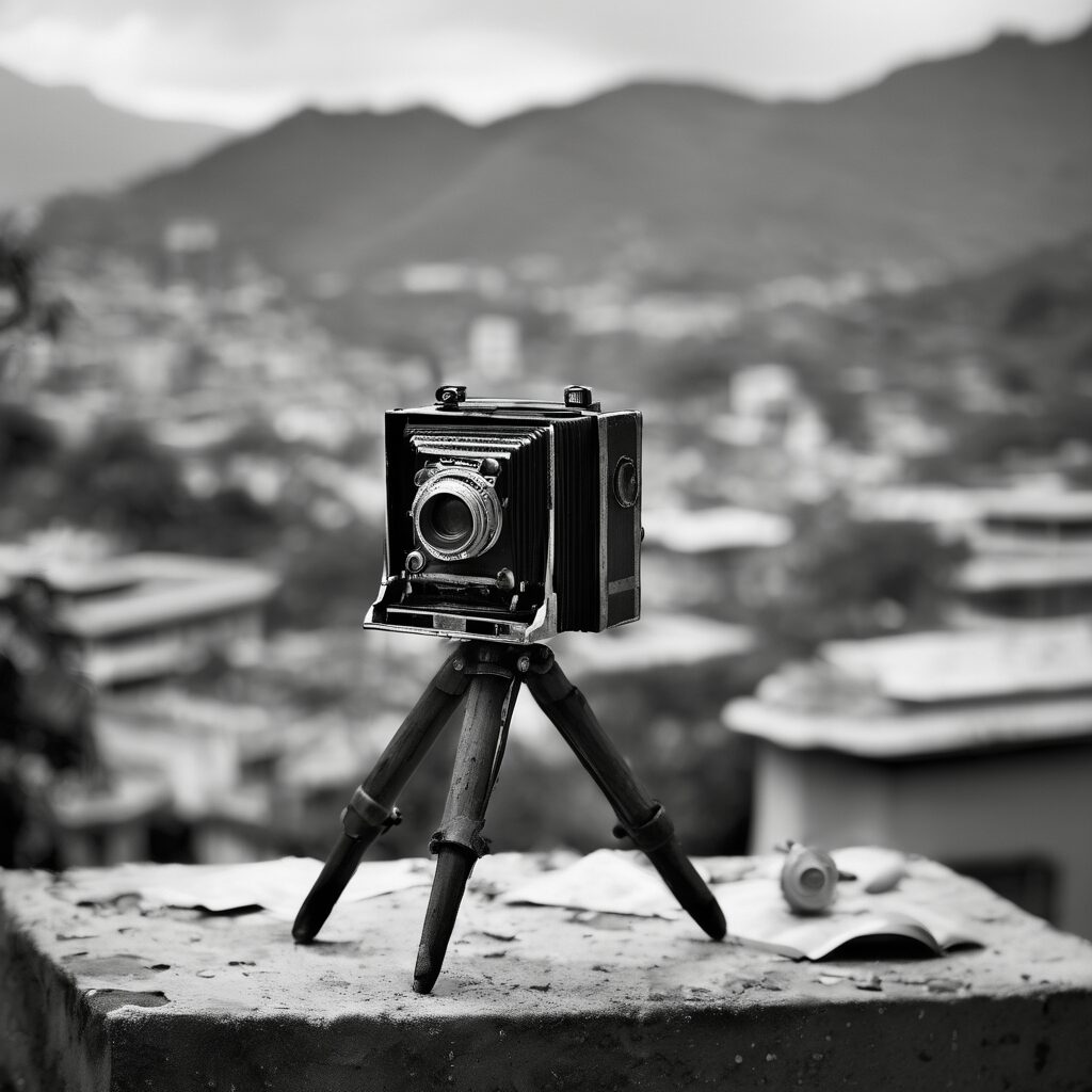  Anacronismo Visionario: Un Estudio Fotográfico Futurista

