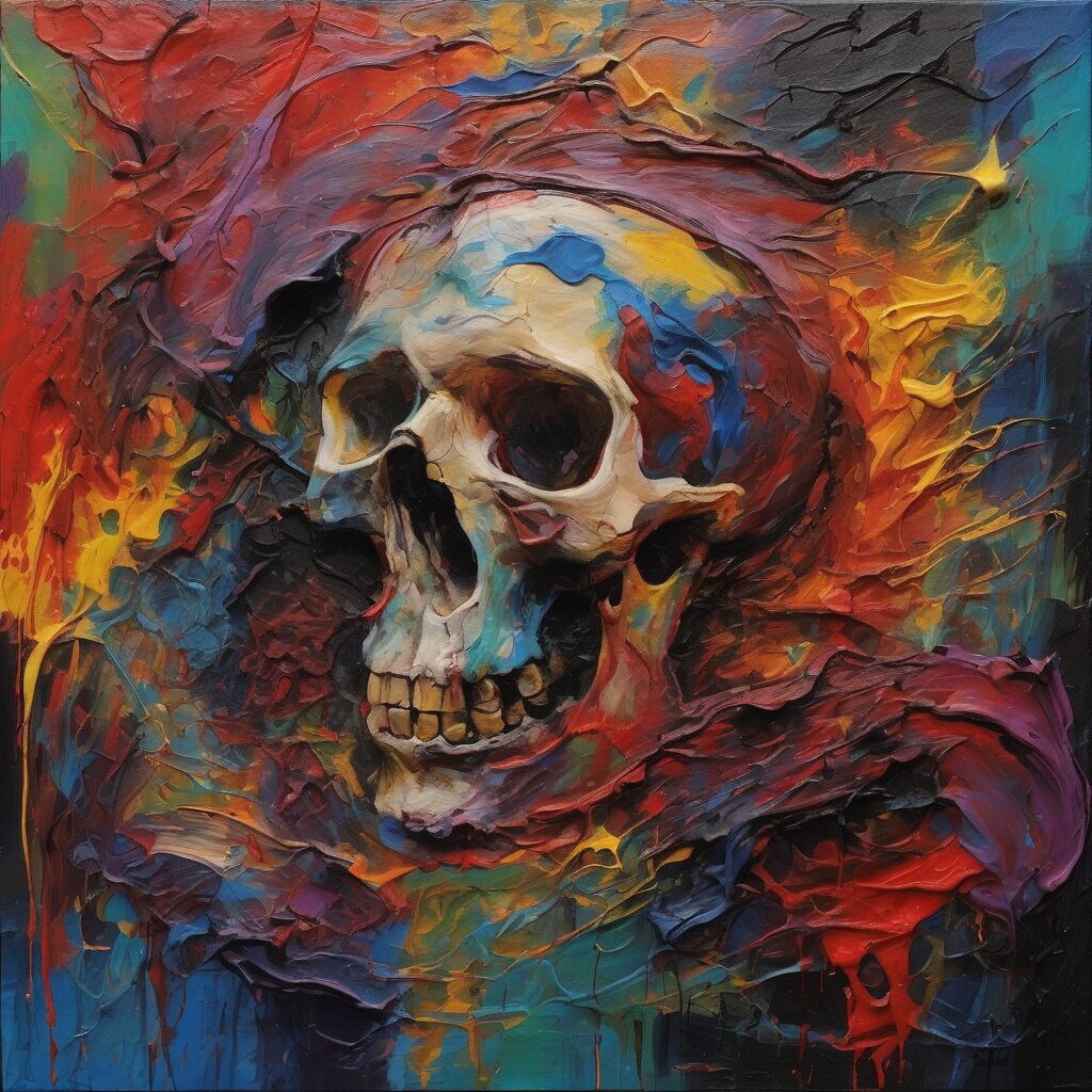  Dualidad Vibrante: Un Viaje a través de la Vida y la Muerte

