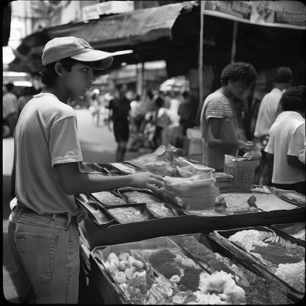  "Contraste Futurista: El Pasado y el Futuro Coexisten en Caracas"

