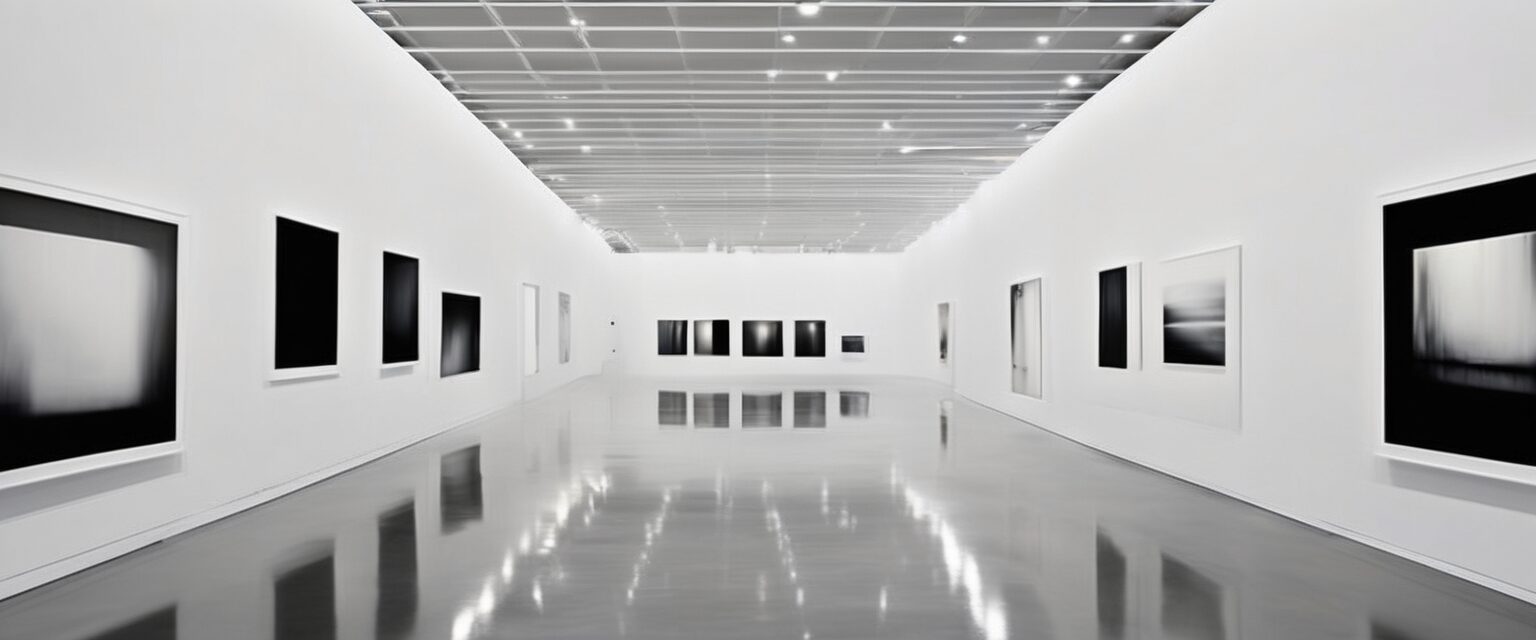  "Silencio en Bronce: La Danza de la Luz entre las Paredes del Museo"

