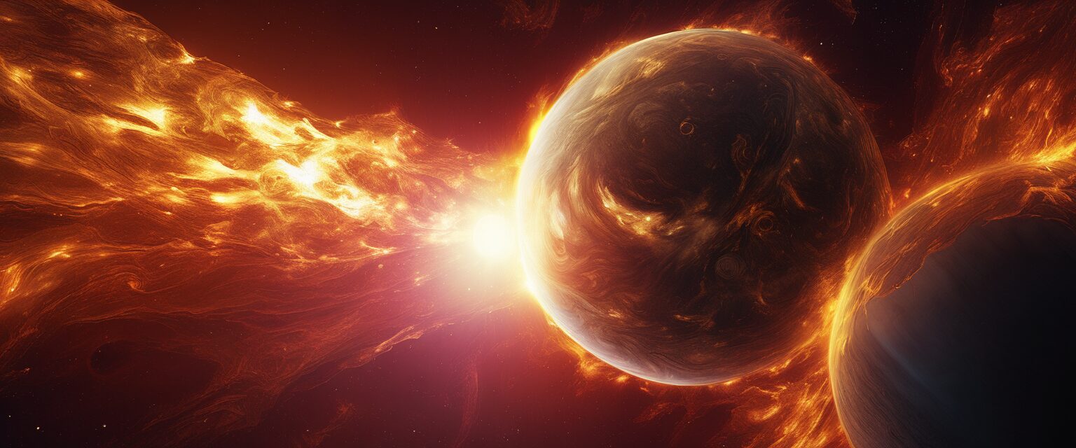  "Grandiosidad Cósmica: Un Retrato del Sistema Solar"

