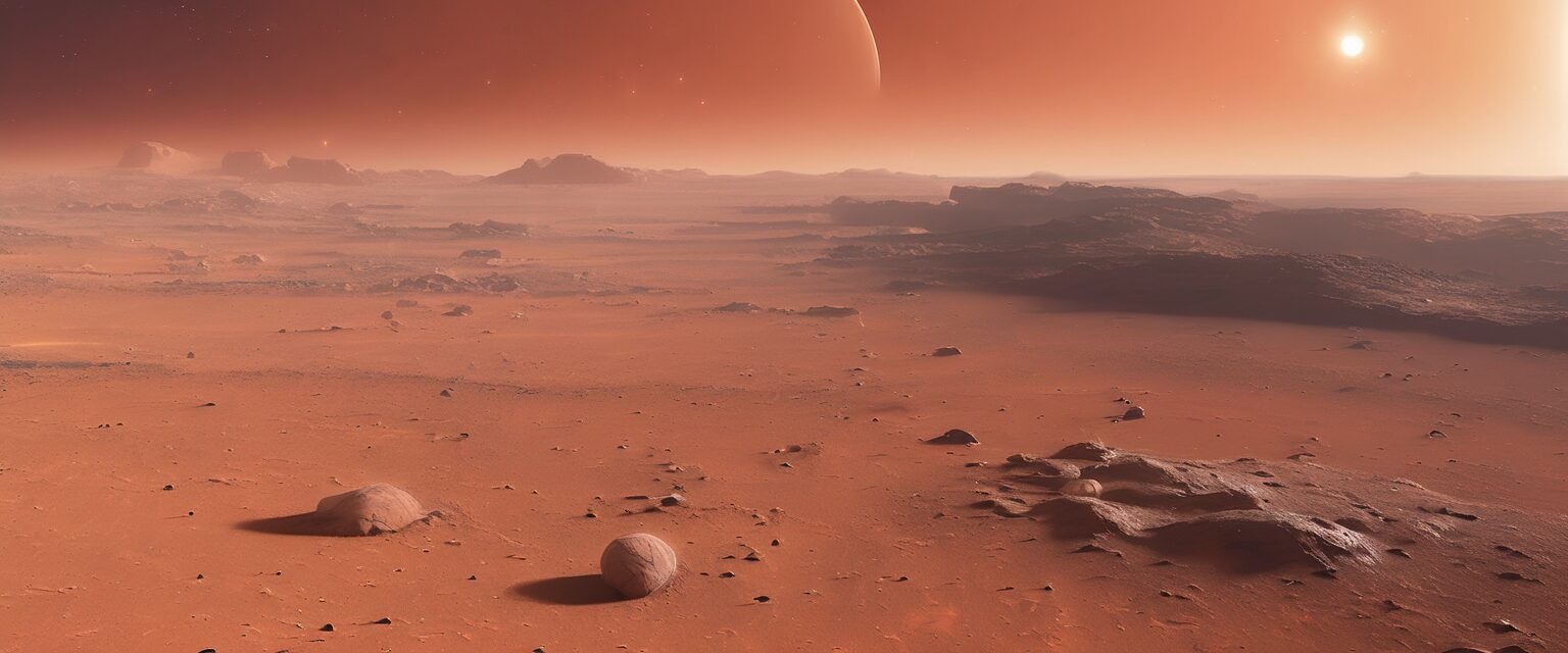  Luz crepuscular en Marte: contemplando el cosmos

